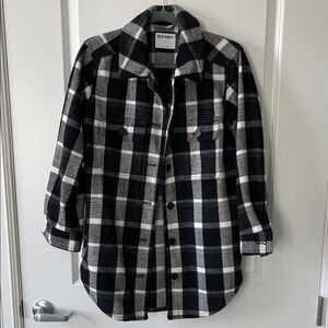 Old Navy Plaid Soft-Brushed Utility Shacket for Women